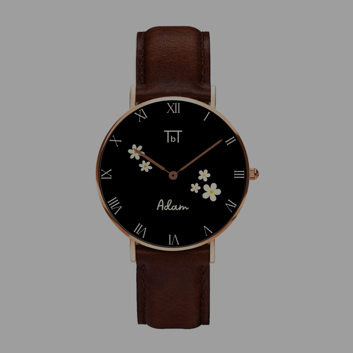 Roman Dial Rose Gold Watches