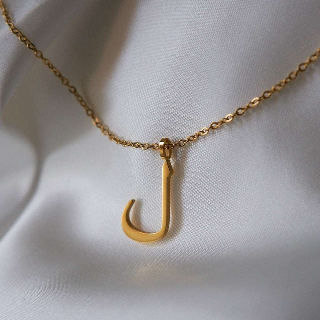 Arabic Initial Necklace