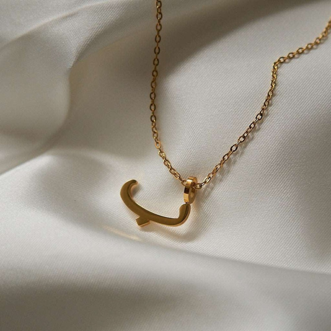 Arabic Initial Necklace