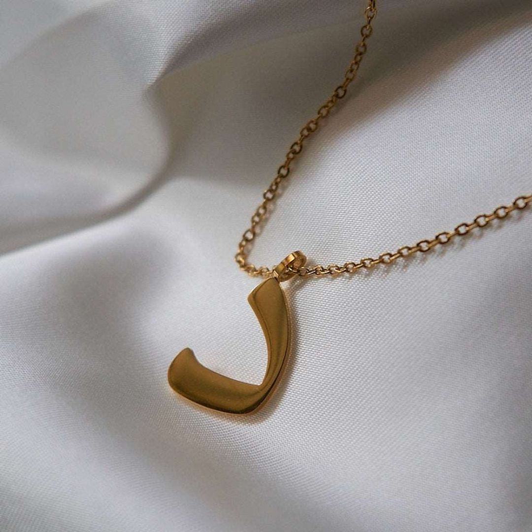 Arabic Initial Necklace